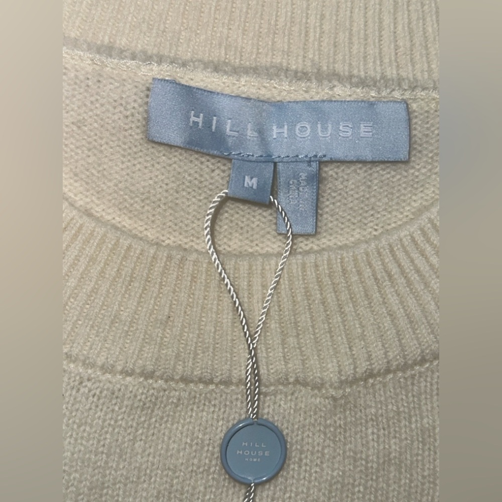 Hill House Cropped Silvia Sweater in Cream - Picture 6 of 6